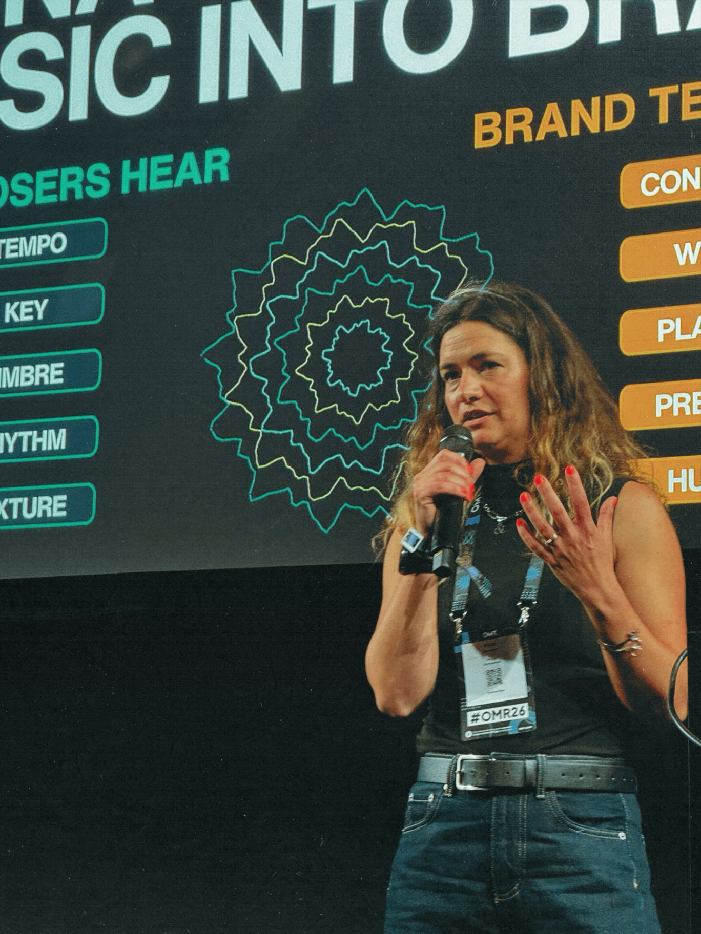 Grace breaking down mDNA at OMR 2026